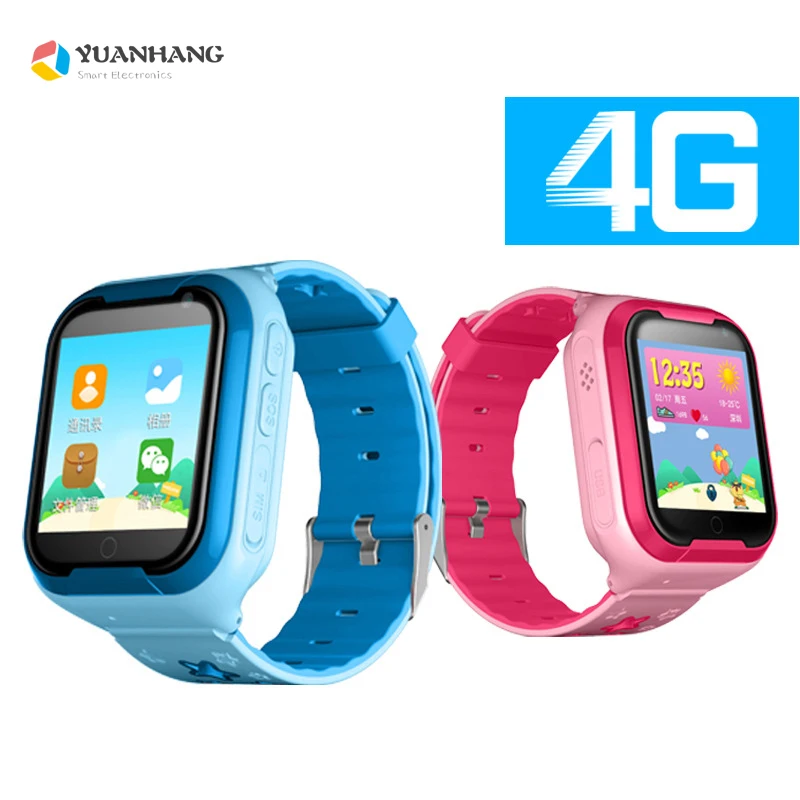 Free Shipping  Smart 4G WCDMA Remote Camera GPS WI-FI 1.54 Touch Screen Kids Child Student Wristwatch SOS Call Mon