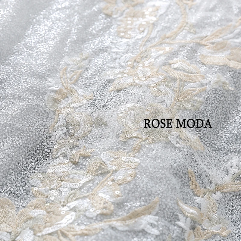 Роза Moda Bling с открытыми плечами свадебное платье 2019 Шампанское Кружева свадебное платье es бальное платье длинный шлейф реальные фотографии
