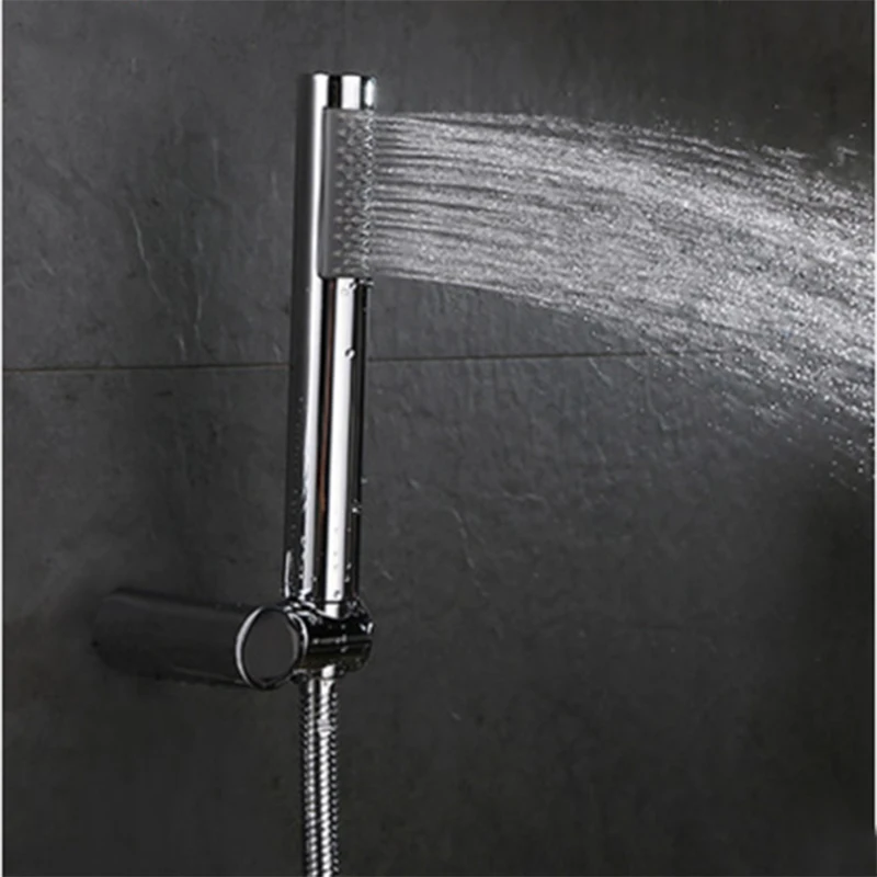 

Saving Water Hand Held Faucet Shower Head 304 Stainless Steel Rainfall SPA Shower Rain Handheld Bath Faucet Bathroom Accessories