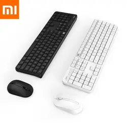 Оригинальный Xiaomi Miiiw Беспроводная Офисная Клавиатура и мышь комплект 104 клавиш 2,4 ГГц Мульти система Совместимость Беспроводная