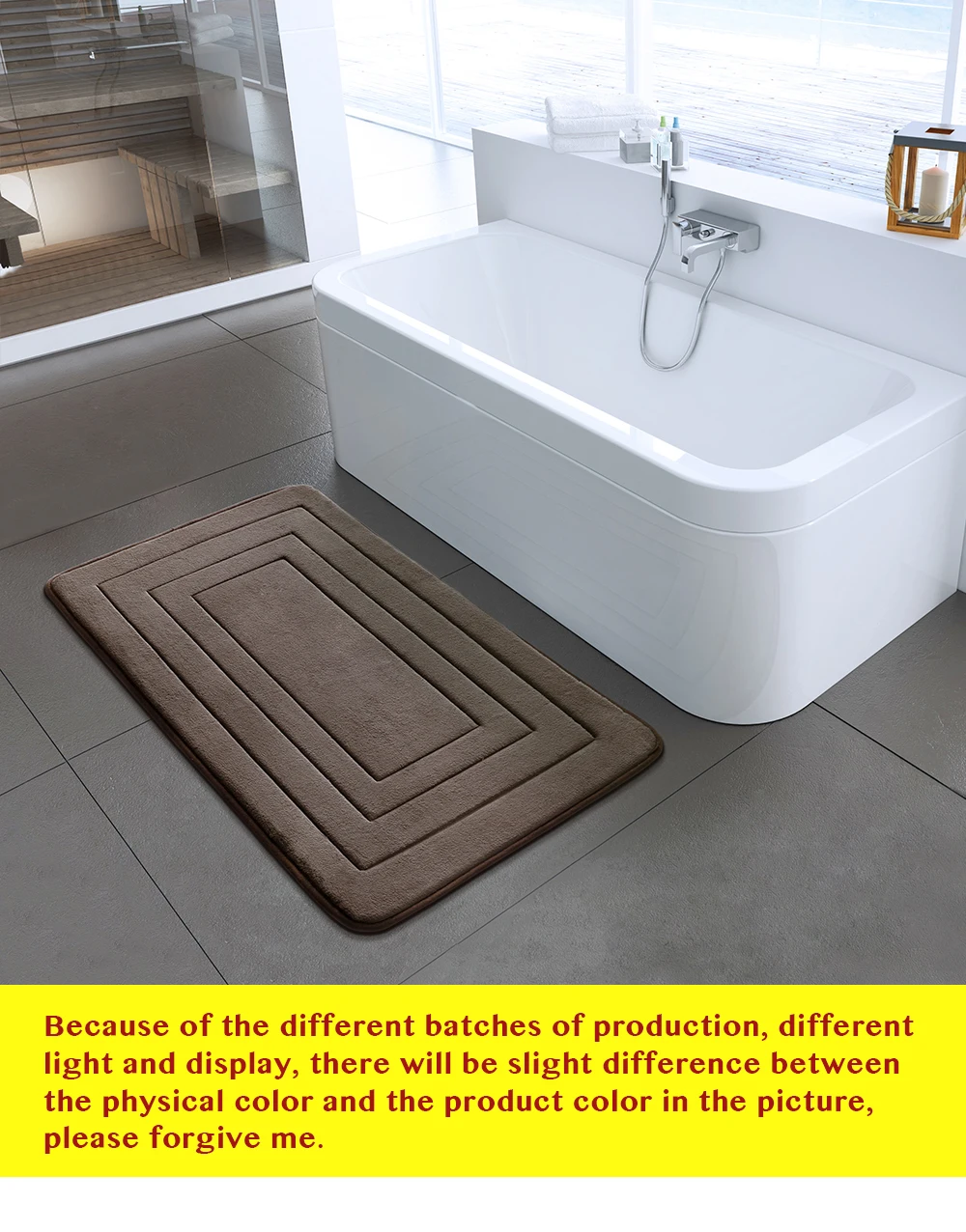 Высокое качество коврик для ванной, ванной, спальни, Нескользящие коврики пены ковры душ для ванной комнаты кухни спальни 40x60 см/50x80 см ZA-003