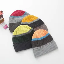 Высокое качество Skullies Beanies унисекс вязаный берет уличная мягкая модная Флисовая теплая зимняя цветная купольная пара шапки