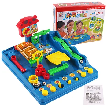 

akitoo1215 Kindergarten water park intellectual play to the eight hurdles check mission maze children's educational toys gift