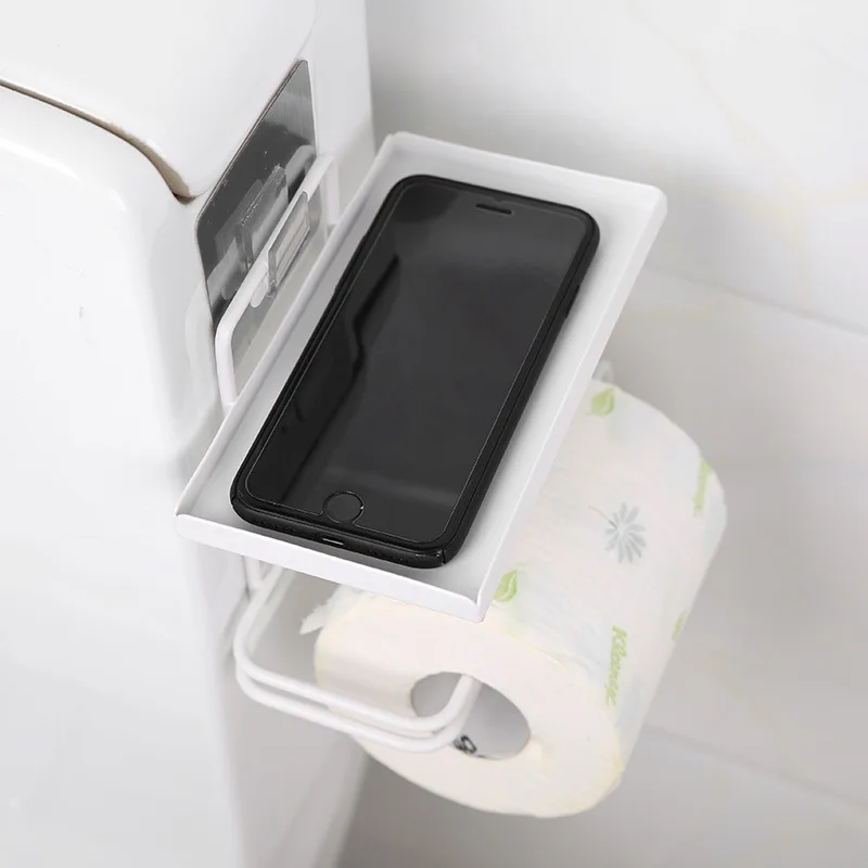 Manzelun 2 Layers Paper Holder Kitchen Storage Organizer (7)