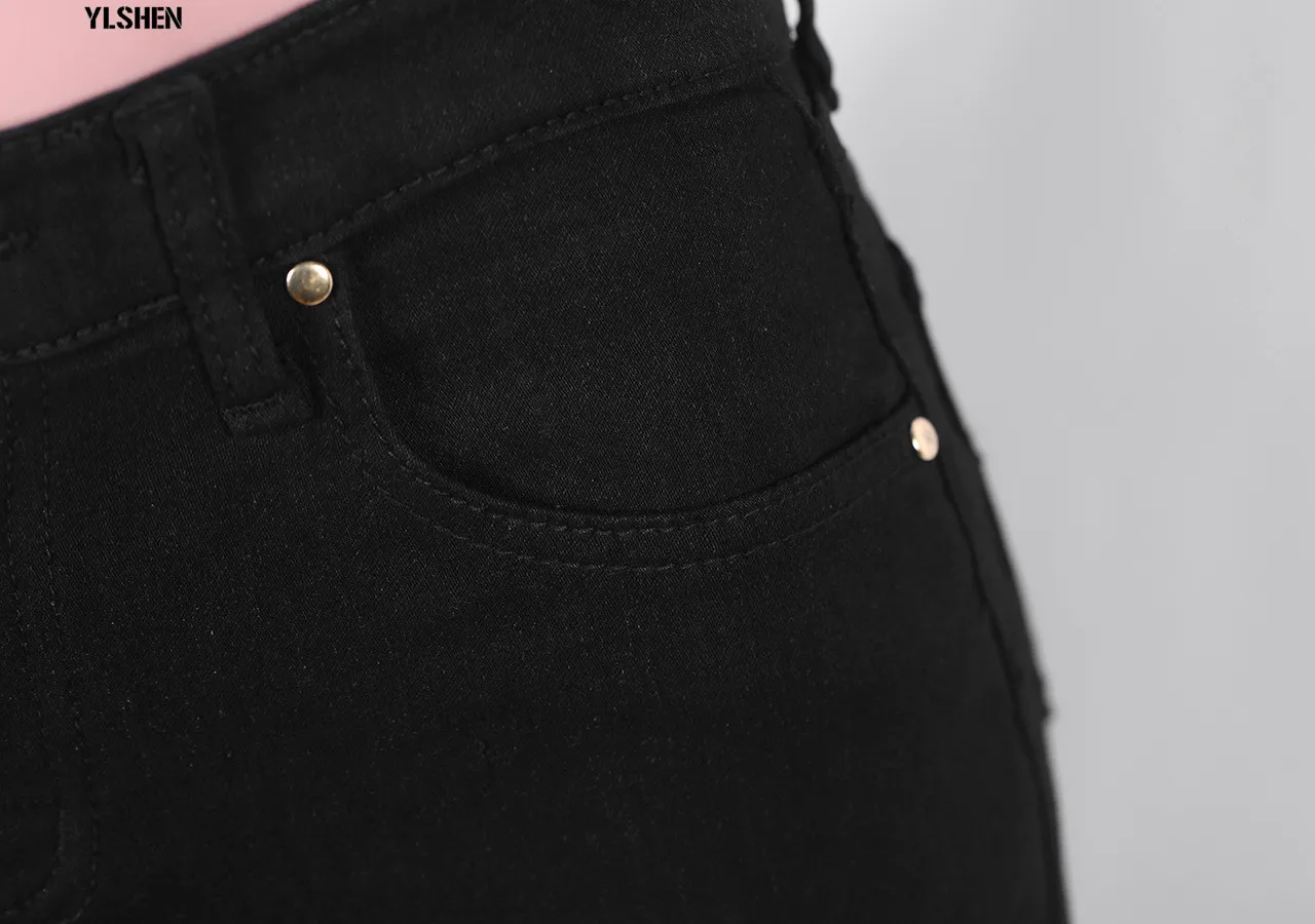 Сексуальные женские джинсовые шорты размера плюс, летние модные шорты до колена с дырками, мини шорты с кисточками