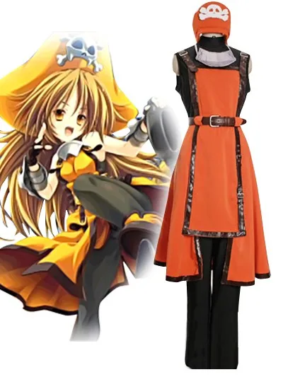 

Костюм для косплея пирата Мэй из Медузы Guilty Gear E001