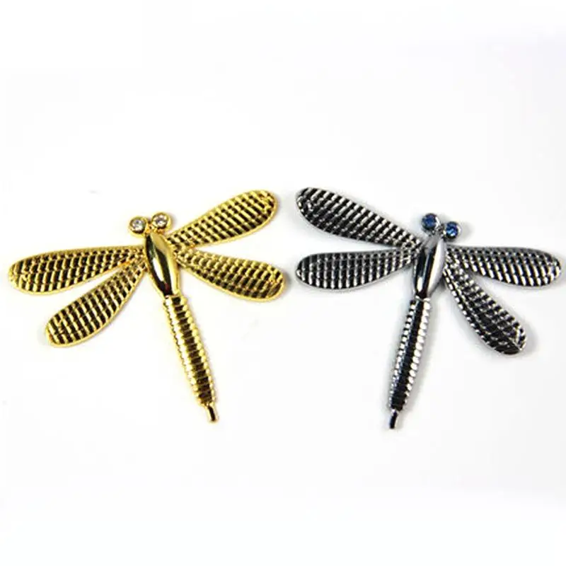 

Metal Dragonfly Shape Logo Emblem Badge