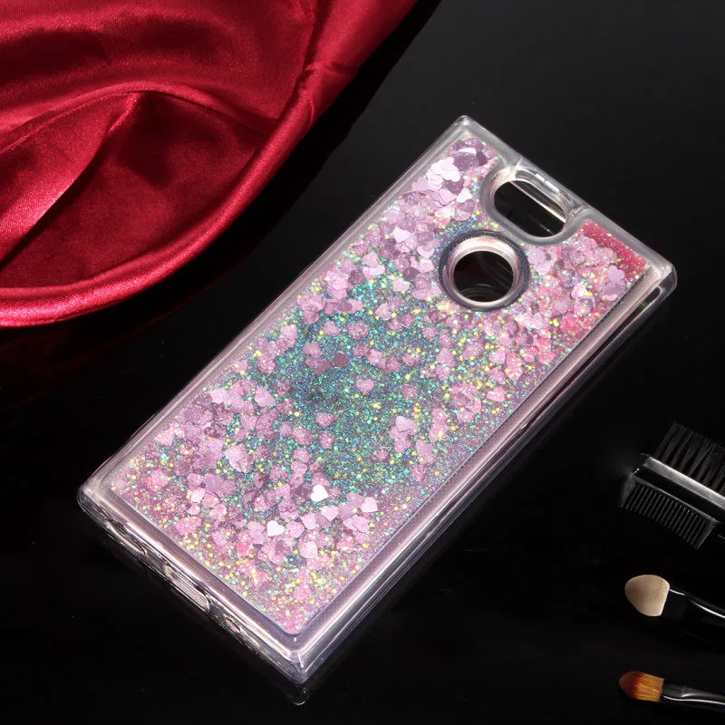 For Coque Sony Xperia XA2 Case Silicone Liquid Glitter Soft TPU Phone Cases For Sony Xperia XA2 Case Cover Silicon Back10