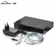 hdd box 3.5”plastic hard drive enclosure 3.5” hdd caddy high speed USB 3.0 hard case 3.5 with AC charger plug Blueendless