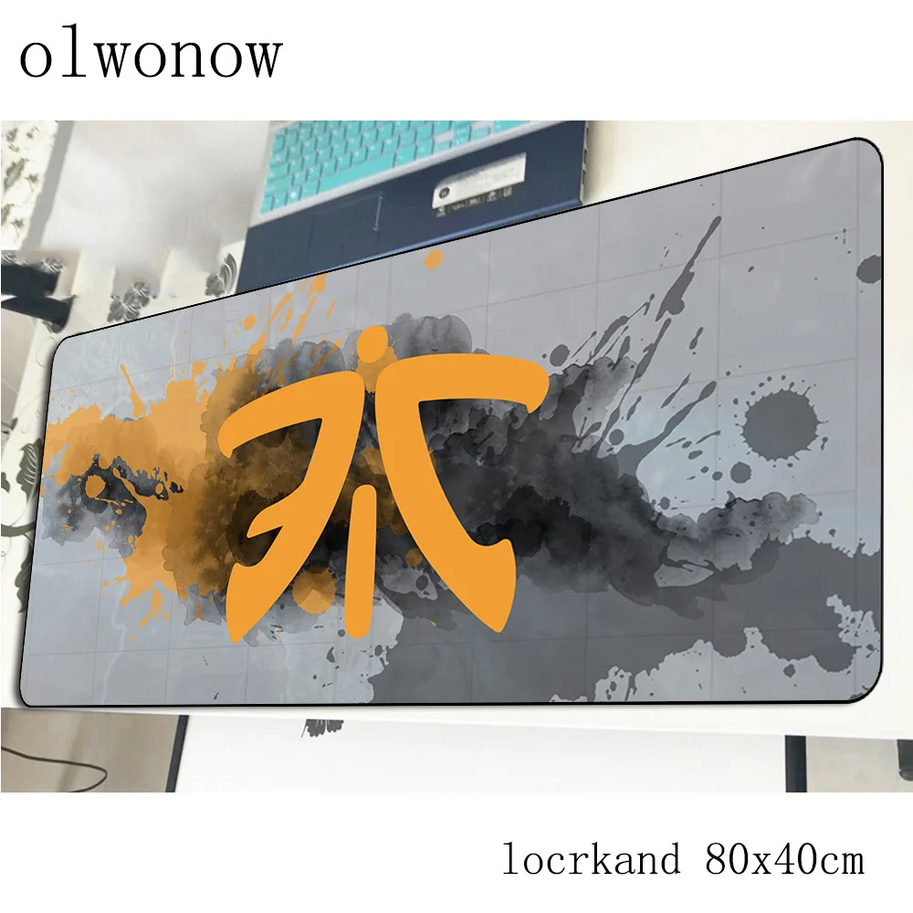 Fnatic Коврик для мыши 800x400x3 мм лучший игровой коврик для геймера рождественские подарки игровая компьютерная настольная клавиатура со встроенной мышью большие игровые коврики
