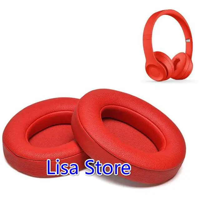 5 pairs 10pcs Leather Headphone Foam For Monster Beats Studio 2 0 3 0 headset ear pads Sponge cushion Earbud Replacement Covers