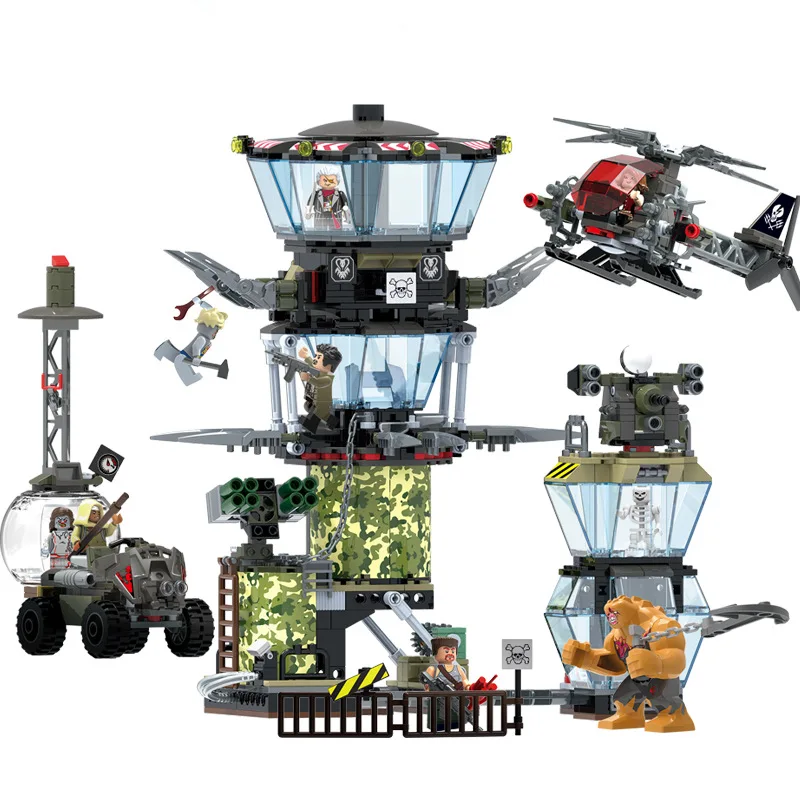 

936pcs Compatible all brand Military War Biochemical Battle Police Fighter Soldier Figures Model Building Blocks Kids Toys Gift