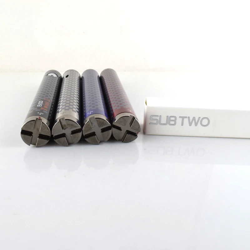 SUB TWO EVOD Twist 3 Батарея III регулируемое напряжение в 4 8 Vs Evod II USB проходной через