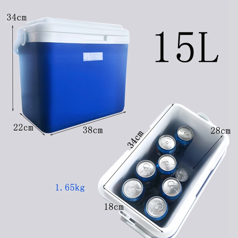 

15L Car Thermal Box Car Refrigerator Bags Container Portable Insulated Cooler Incubator Box For Camping Traveling