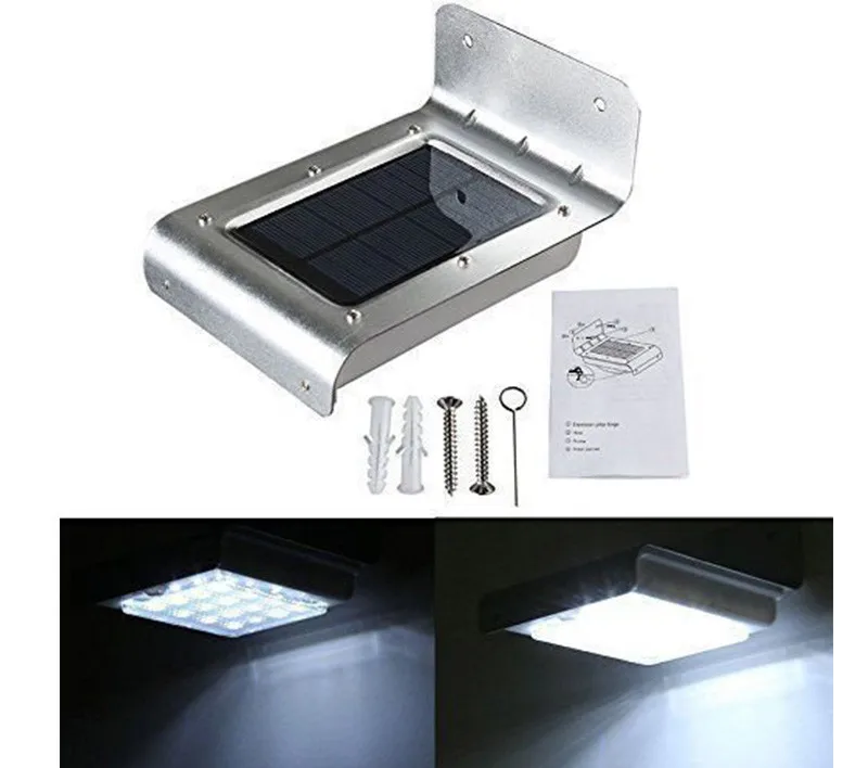 Movido a Energia Sensor de Movimento Sensor de Luz Conduzida da Parede Luz segundo Generation16led sem Fio ao ar Pacote Novidades Soalr Livre Solar Pir Luz Lâmpada 4 Led 15 Lâmpadas solares