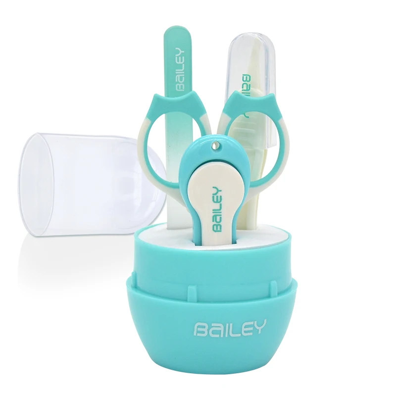 Baby Nail Scissors Set Lovely Nail Clippers Trimmer Newborn Baby Clipper Safety Scissors Care Suit Care Products