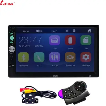 

Mirror link Android 7.0 2 din car radio autoradio 7'' Multimedia Player Bluetooth handsfree FM/TF/USB Rearview Camera Car Radio