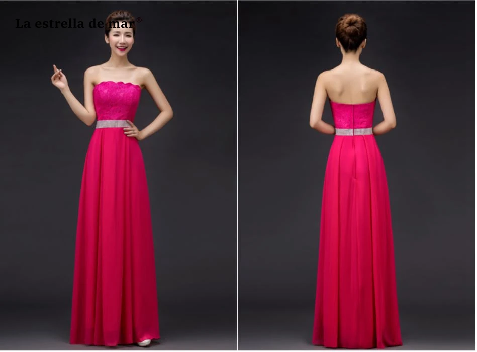 Vestido madrinha2018 новый кружева и шифона хрустальное сердце Милая Линия Бирюзовый Шампанское Белый Красный нарядные платья Длинные