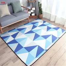 Современная гостиная ковер синий Геометрическая 150*200 см сетки ковер для спальни пол Tapete коврик Huarache 100*150 см серый желтый Tapis
