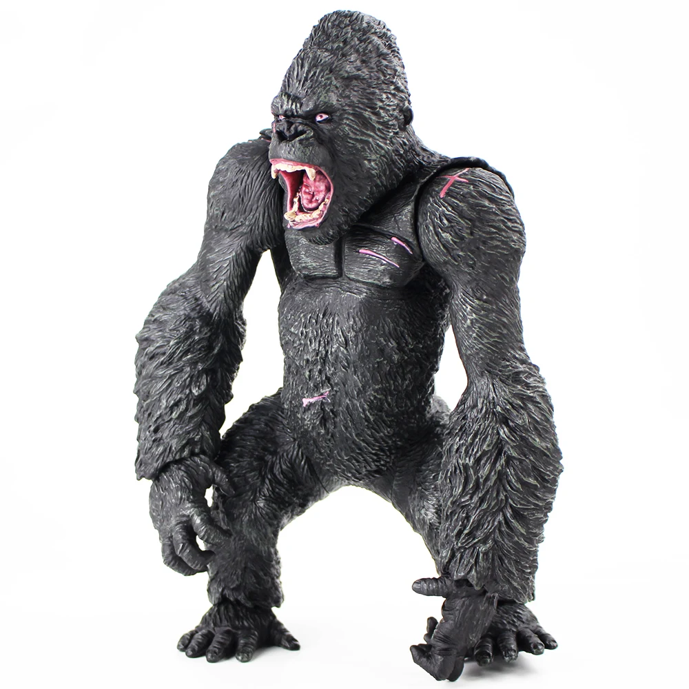 King Kong Action Figure Toys Big Size Hand Movable Figurine PVC Collection Model