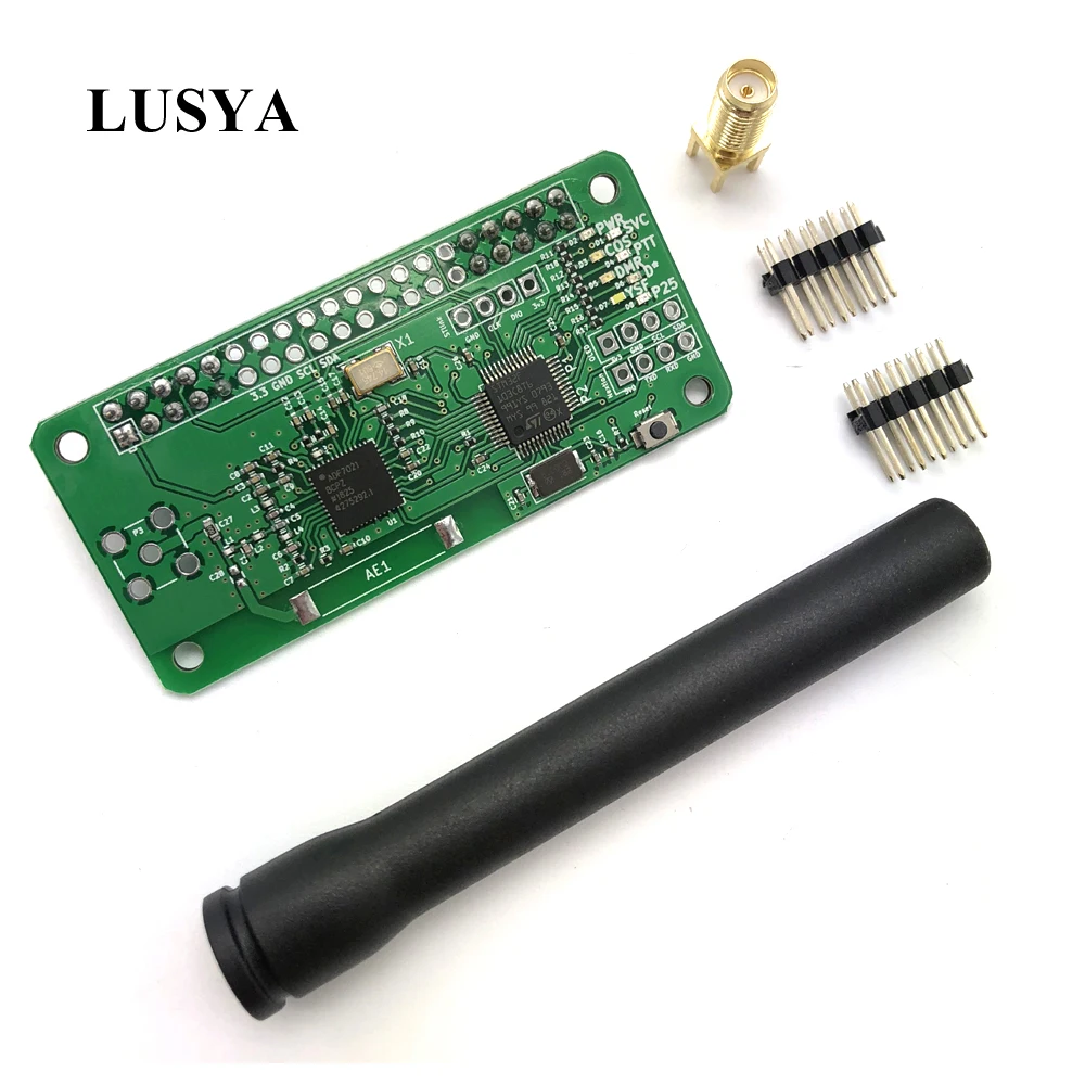 Модуль точки доступа Lusya MMDVM + Поддержка антенны P25 DMR YSF для Raspberry pi Walkie Talkie A10