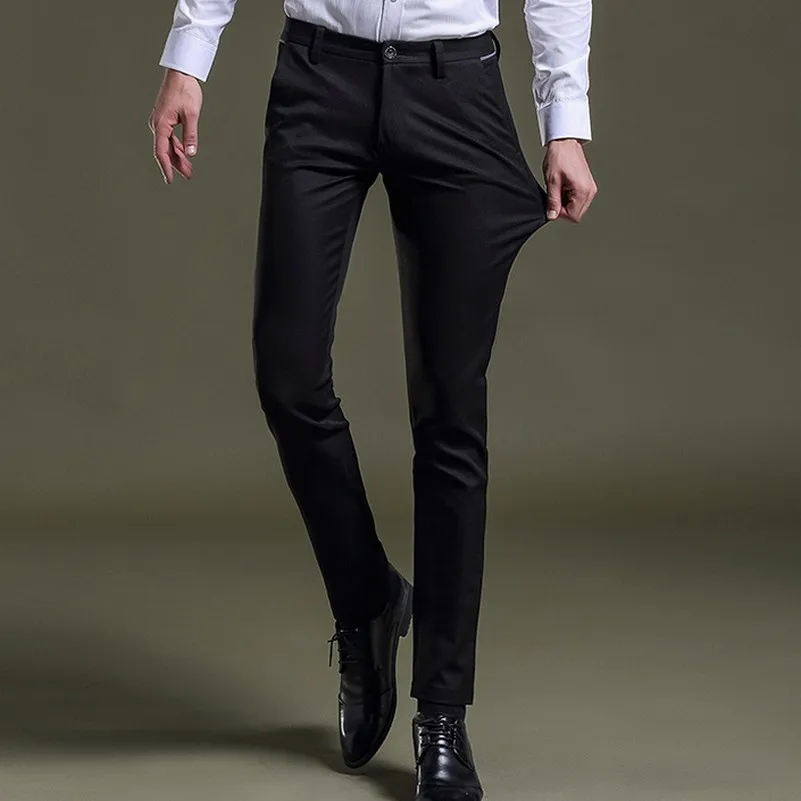 Buy Slim Fit Stretch Dress Pants In Stock