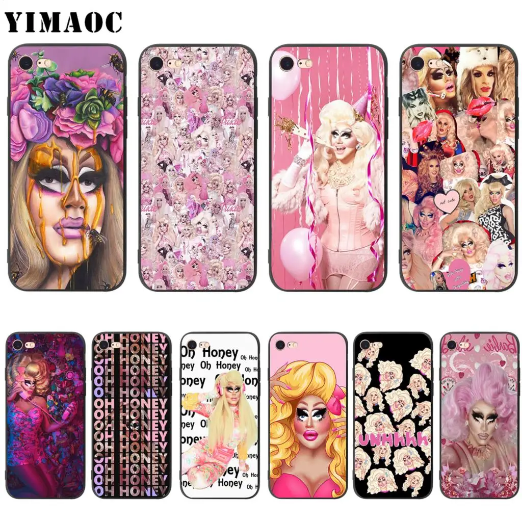 Мягкий чехол YIMAOC Trixie Mattel UNHhhh для Apple iPhone SE 2020 5 5s 6 6s 7 8 Plus XR X Xs 11 12 Pro Max mini | Мобильные