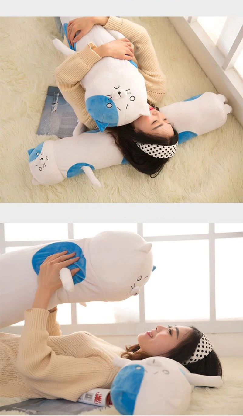 1pcs 100cm Himouto Umaru Chan Bigcat Pillow Plush Toy Umaru Doma Cosplay Pillow Case Plush Doll Toys Gifts for Kids  (8)