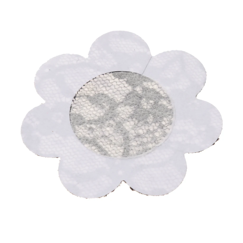 20x Sexy Lace Flower Adhesives Breasts Nipple Covers Pads Breasts Stickers Women's Invisible Lift Tape Dress Pasties