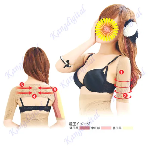 

New Hot Womens Shoulder Arm Control Shaper Shapewear Slimmer Girdle Arm Shaper