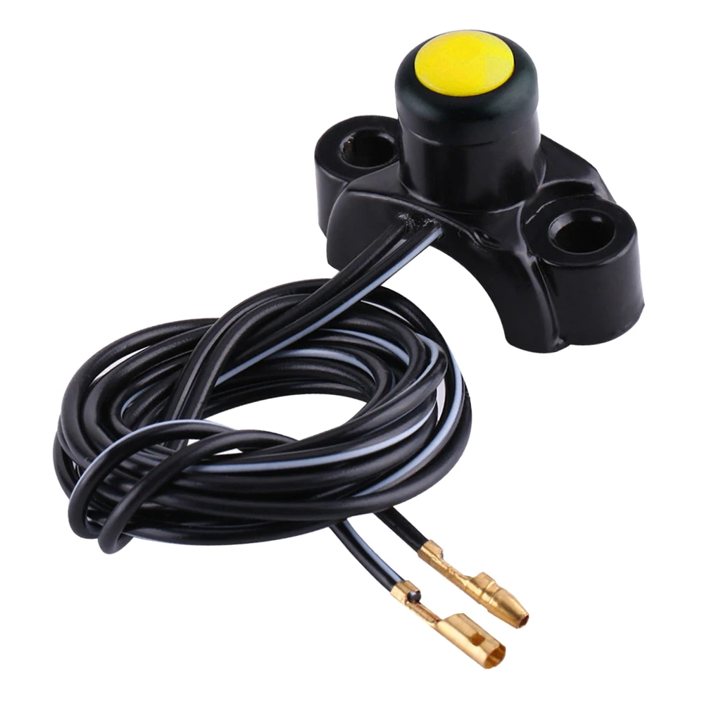 Motorcycle ATV 22mm Handlebar Engine Kill Stop Start Button Switch for ATVs Quad Bikes Go Carts  Bikes Motocross Bikes 