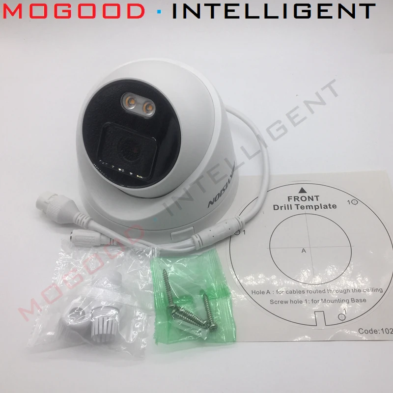 HIKVISION DS-2CD3347(D) WD-L полноцветная ip-камера H.265 IP Bullet camera 4MP поддержка EZVIZ Hik-подключение приложение ONVIF PoE водонепроницаемый