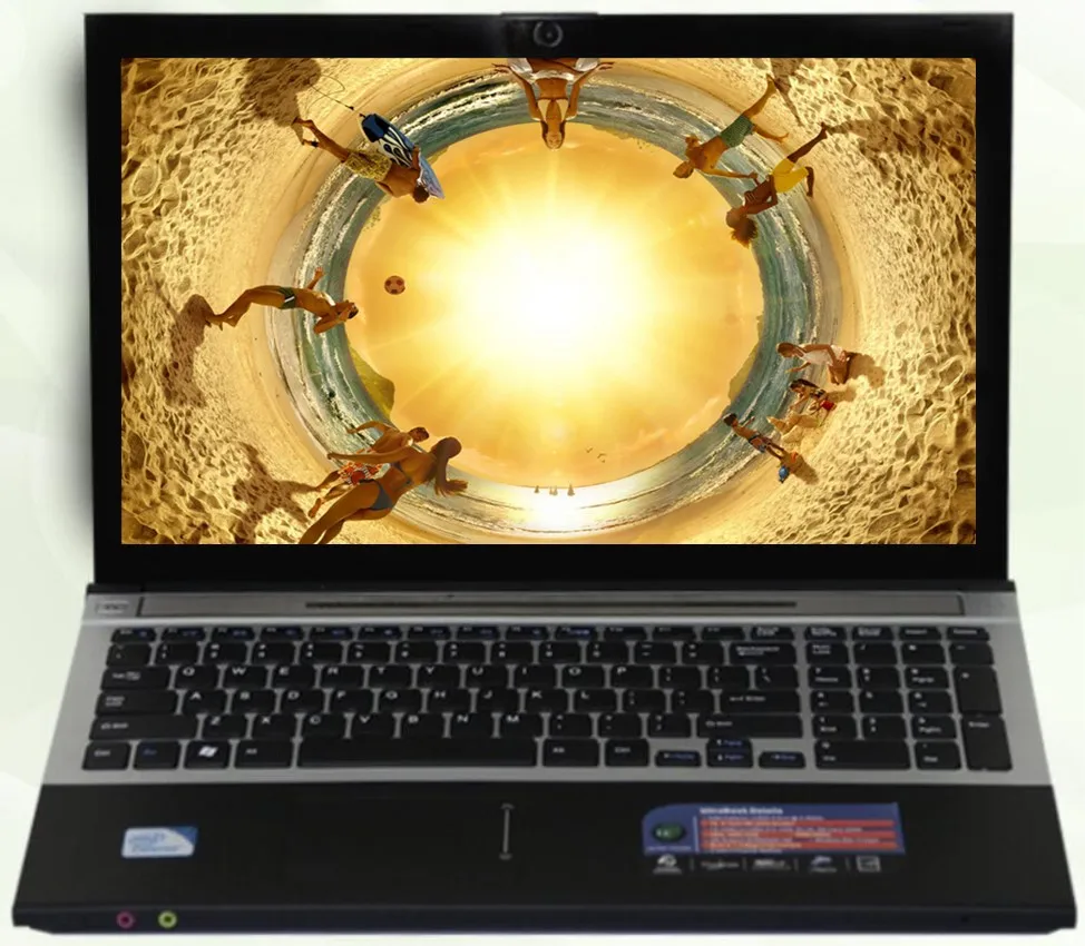 En Ligne 8 gb RAM DDR3 750 gb HDD 15.6 pouces LED Intel Core i7 CPU Ordinateur Portable De Jeu Windows 7 10 Notebook avec DVD RW Intégré WIFI Bluetooth