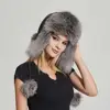 Silver fox fur