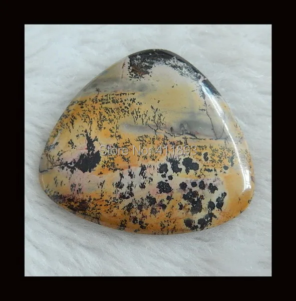 

Chohua Jasper fashion Cabochon,47x43x6mm,20.6g