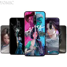 Alita Battle Angel Case for Oneplus 7 7Pro 5T 6 6T Black Soft Case for Oneplus 7 7 Pro TPU Phone Cover