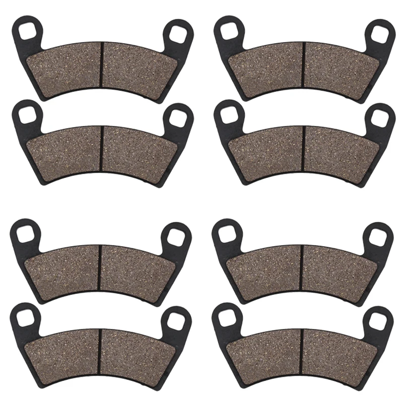 

Cyleto Motorcycle Front and Rear Brake Pads for POLARIS RZR 1000 RZR1000 XP 2014