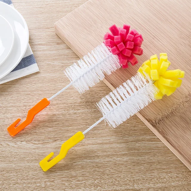Long Handle Bottle Brush Cleaner Glass Water Bottle Cleaning Tools