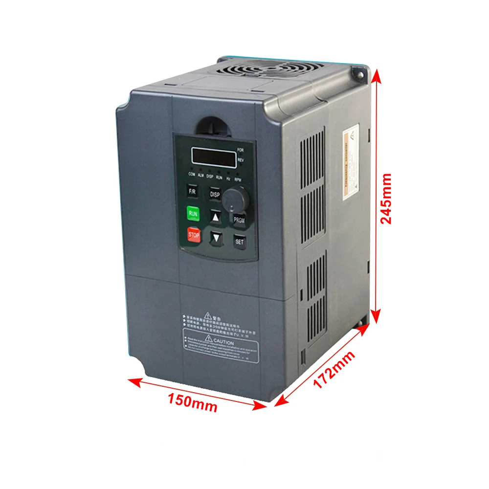 7.5KW 220V преобразователь частоты переменного тока однофазный Вход 3 фазы Выход