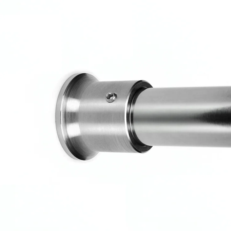 Closet Rods Brackets And Shelf Anize It Oval Closet Rod Center Support Zoom