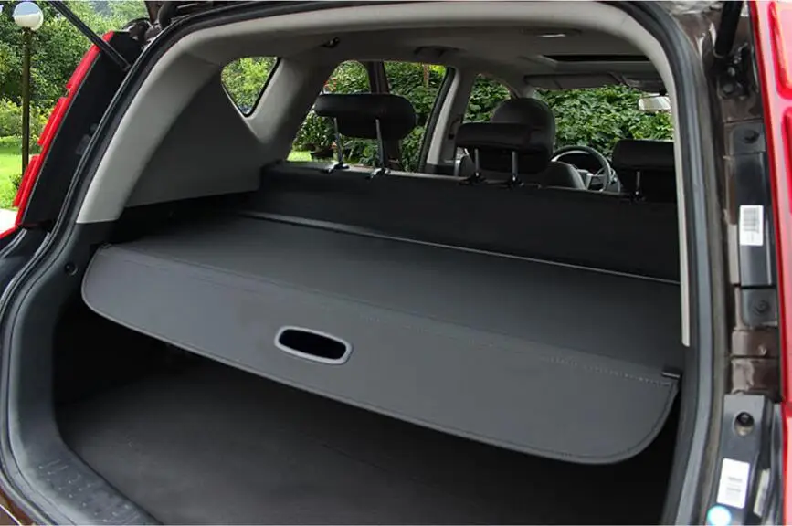 

JINGHANG High Quality Car Rear Trunk Security Shield Cargo Cover For Geely GX7 2013 2014 2015 2016 ( black, beige)