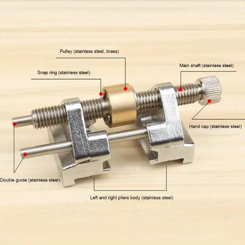 Stainless Steel Side Clamping Fixed Wood Chisel Angle Honing Guide Sharpen Planer Blade Flat