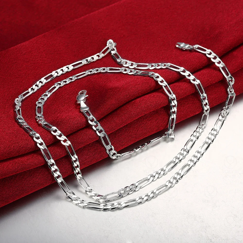

Fashion Single Thin Chain Box Chain 925 Sterling Silver Necklace for Women European and American Trendy Style Fine Jewelry
