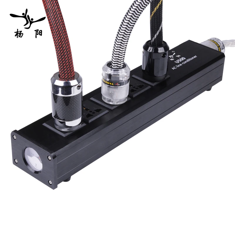 YYAUDIO 5 позиционная розетка 15 А 50 60 кГц Hi End Hifi театральное аудио фильтр питания