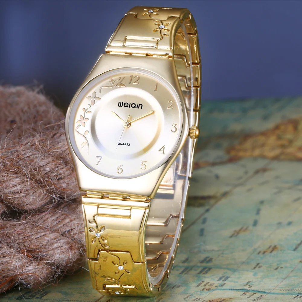 

WEIQIN Angel Silver Women Watches Luxury High Quality Water Resistant Montre Femme Stainless Steel 2019 Dress Woman Wrist Watch