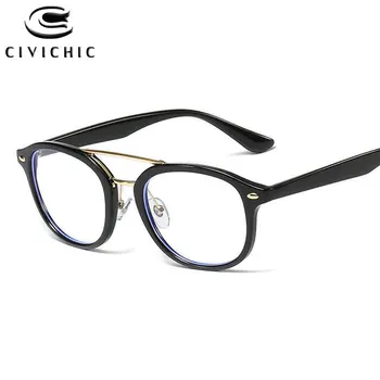 

Chic Anti Blue Light Glasses Women TR90 Myopia Optical Eyewear Frame Retro Round Computer Gafas Luz Azul Gaming Eyeglasses COG88