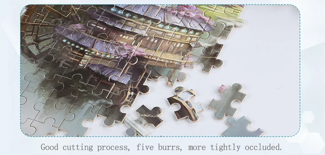 Momemo mirage adulto de madeira 1000 peças quebra-cabeça requintado ficção  científica paisagem quebra-cabeça 500/1000 peças jogo de quebra-cabeça  presente - AliExpress