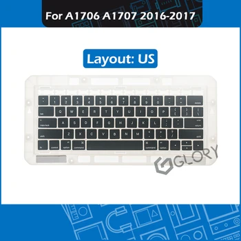 

New US Layout Keycaps Complete set for Macbook Pro Retina 13" 15" A1706 A1707 Key cap Replacement Late 2016 Mid 2017