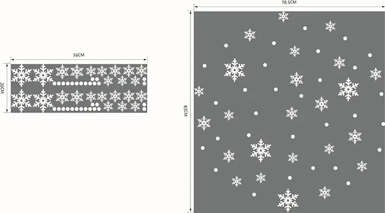 High Quality Creative Christmas Wall Sticker Frozen Snow Flakes Wall Decal Sticker Removable Wall Stickers High Quality Creative Christmas Wall Sticker Frozen Snow Flakes Wall Decal Sticker Removable Wall Stickers
