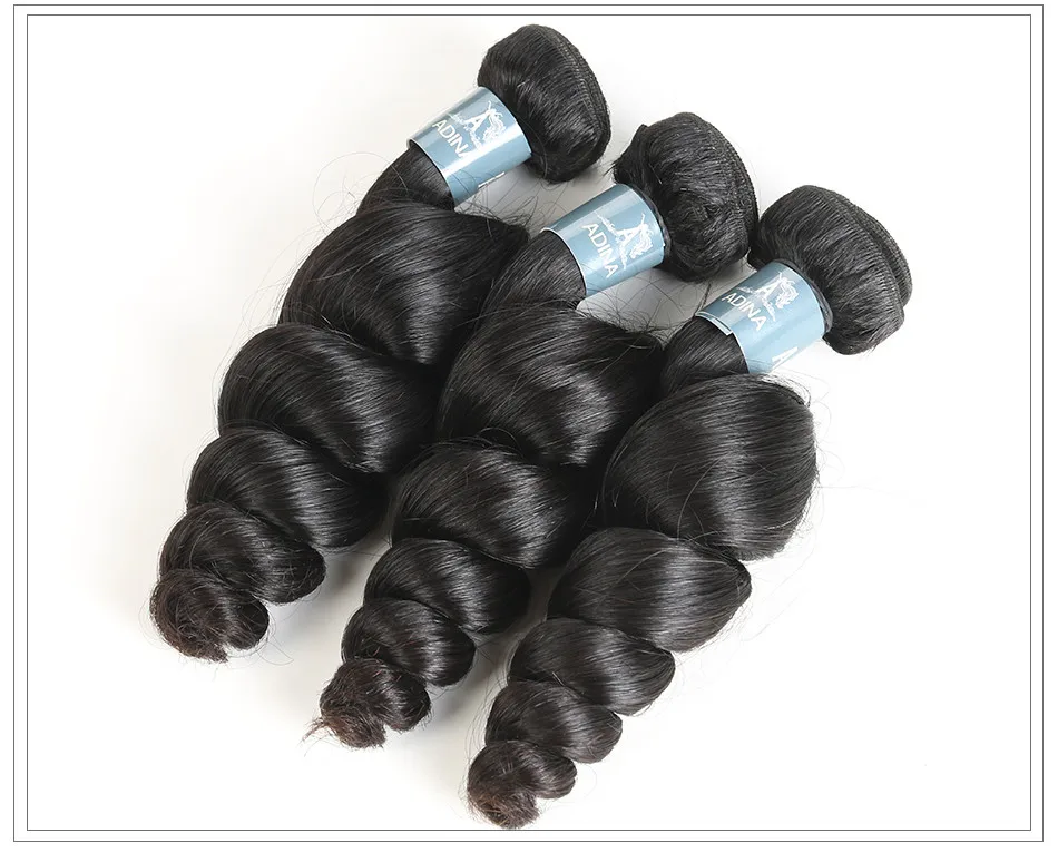 Amanda virgin hair weave loose wave13